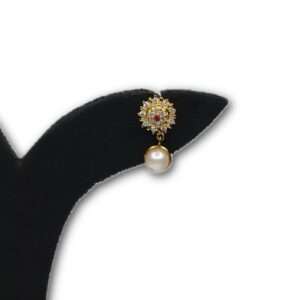 Gold Plated Jhumki (CODE: VSNCGPJ008),925 Sterling silver.