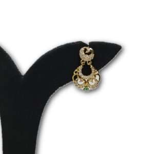 Gold Plated Jhumki (CODE: VSNCGPJ016),925 Sterling silver.