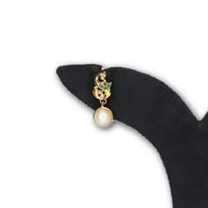 Gold Plated Jhumki (CODE: VSNCGPJ012),925 Sterling silver.