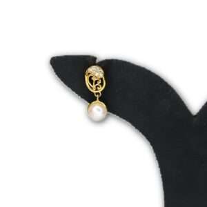 Gold Plated Jhumki (CODE: VSNCGPJ001),925 Sterling silver.