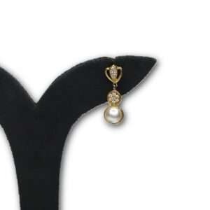 Gold Plated Jhumki (CODE: VSNCGPJ021),925 Sterling silver.