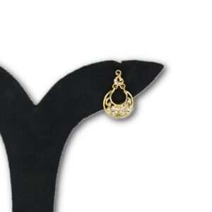Gold Plated Jhumki (CODE: VSNCGPJ018),925 Sterling silver.