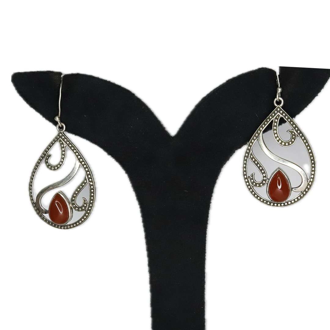 Enamel Jhumki OX for girls (CODE: VSNCEJ002), 925 Sterling silver - Image 2