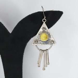 Enamel Jhumki OX for girls (CODE: VSNCEJ003), 925 Sterling silver,