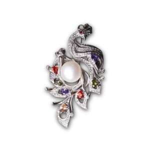 Brooches for girls (CODE: VSNCB001), 925 Sterling silver.