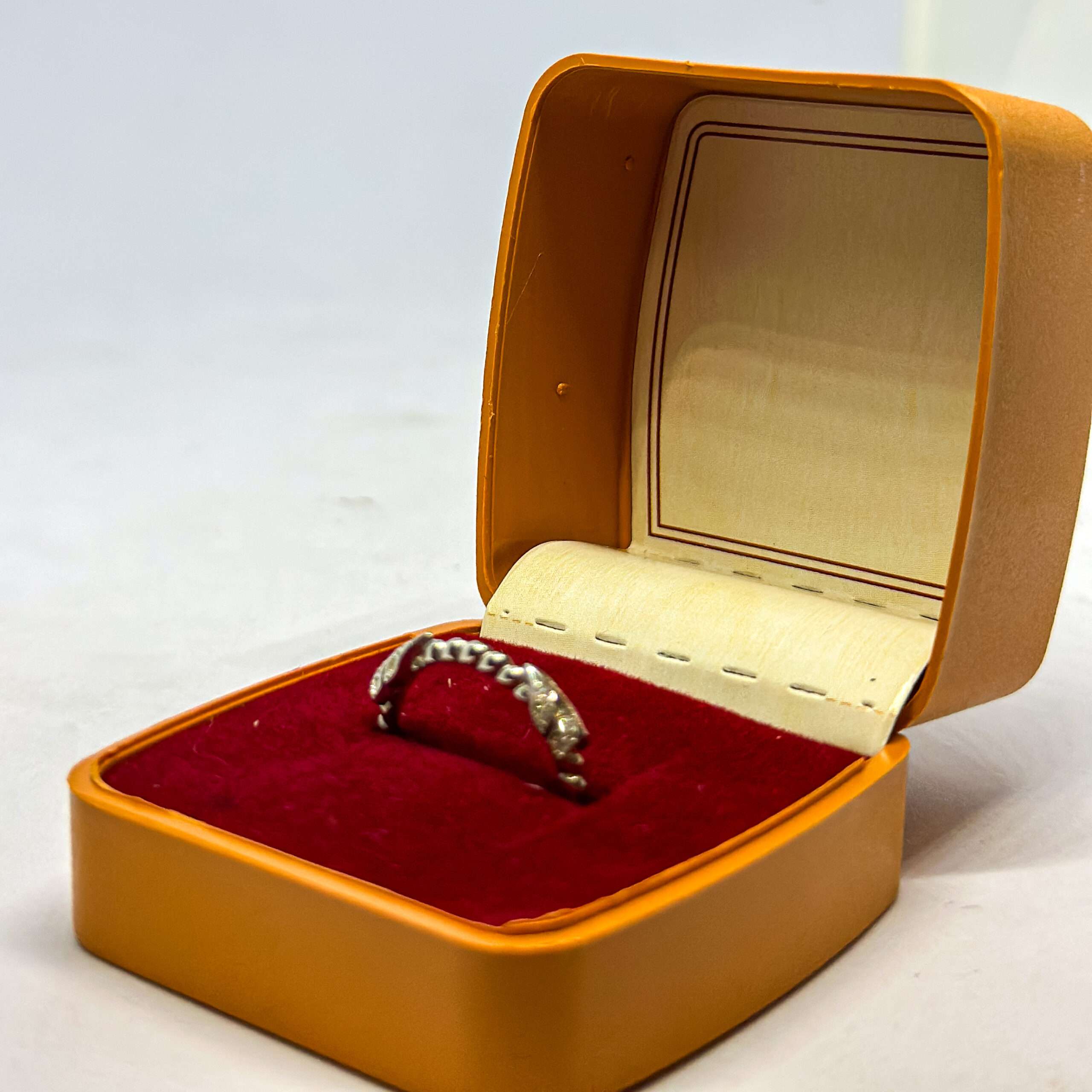 White Stoned Ring (CODE: VSNCGR027), Girls Ring, 925 Sterling silver. - Image 3