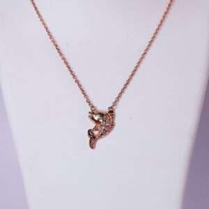 Rose Gold Chain Set for Girls (CODE: VSNCRGCS008), Chain and Locket Set.