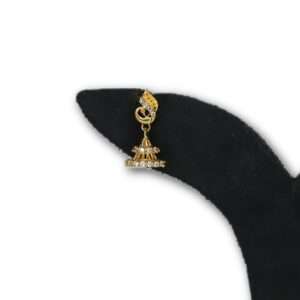 Gold Plated Jhumki (CODE: VSNCGPJ003),925 Sterling silver.