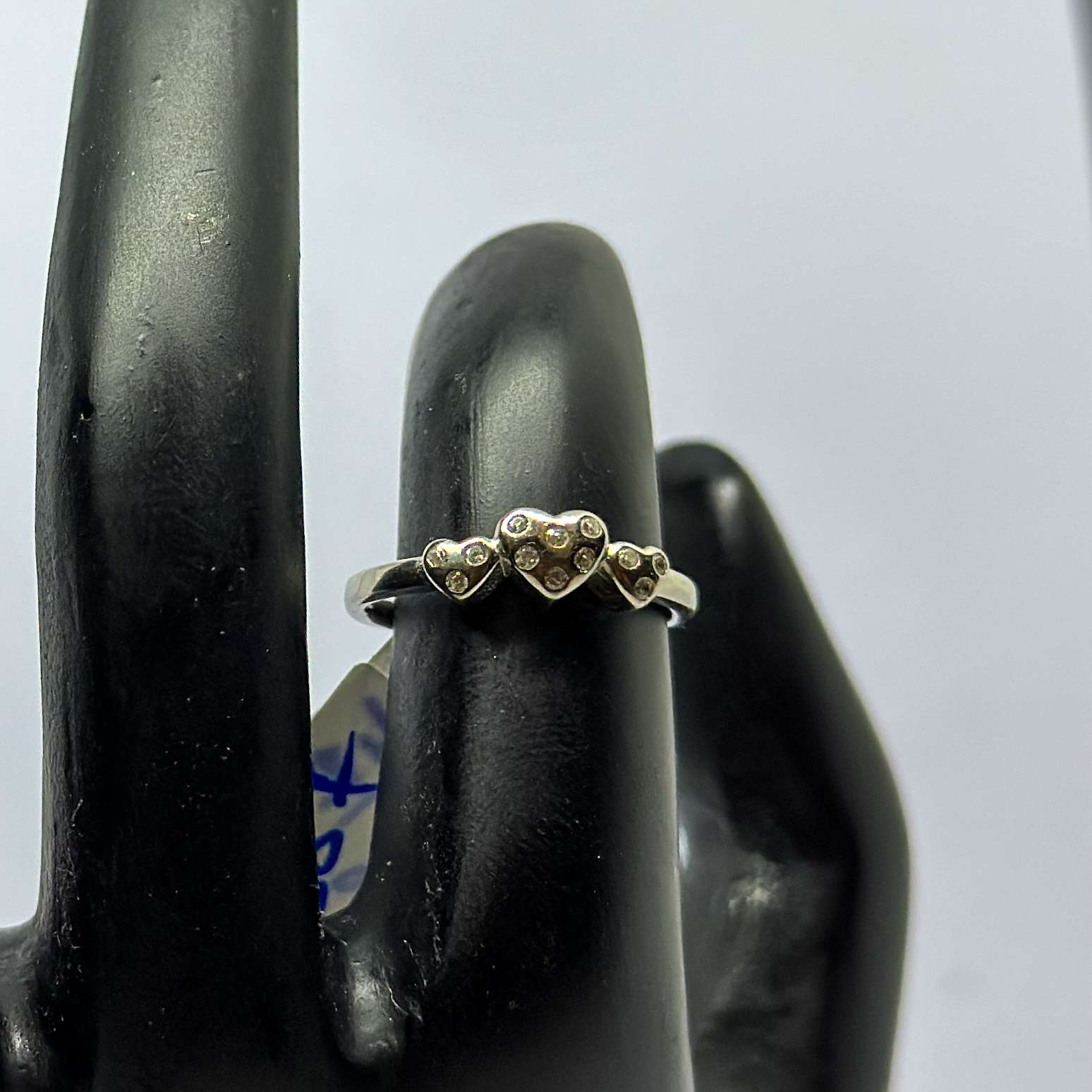 Heart Ring(Size:10) (CODE: VSNCGR042), Girls Ring, 925 Sterling silver.