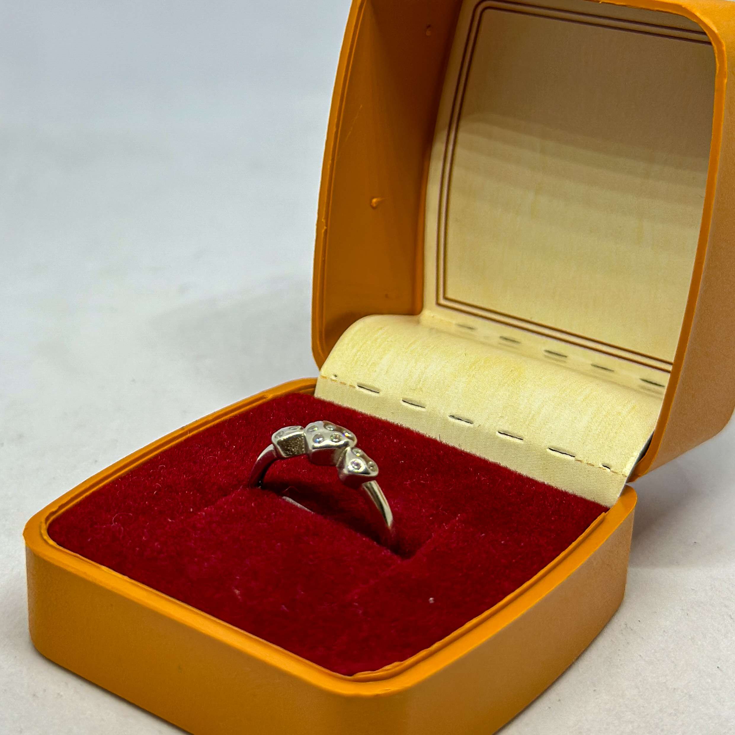 Heart Ring(Size:10) (CODE: VSNCGR042), Girls Ring, 925 Sterling silver. - Image 3