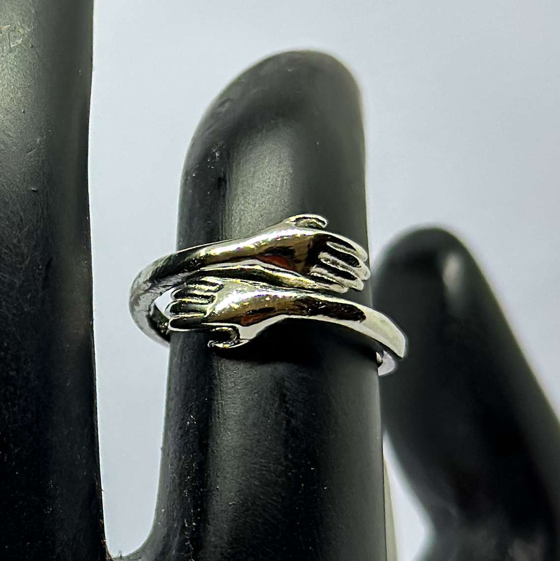 Hug Ring (Size:12)(CODE: VSNCGR059), Girls Ring, 925 Sterling silver.