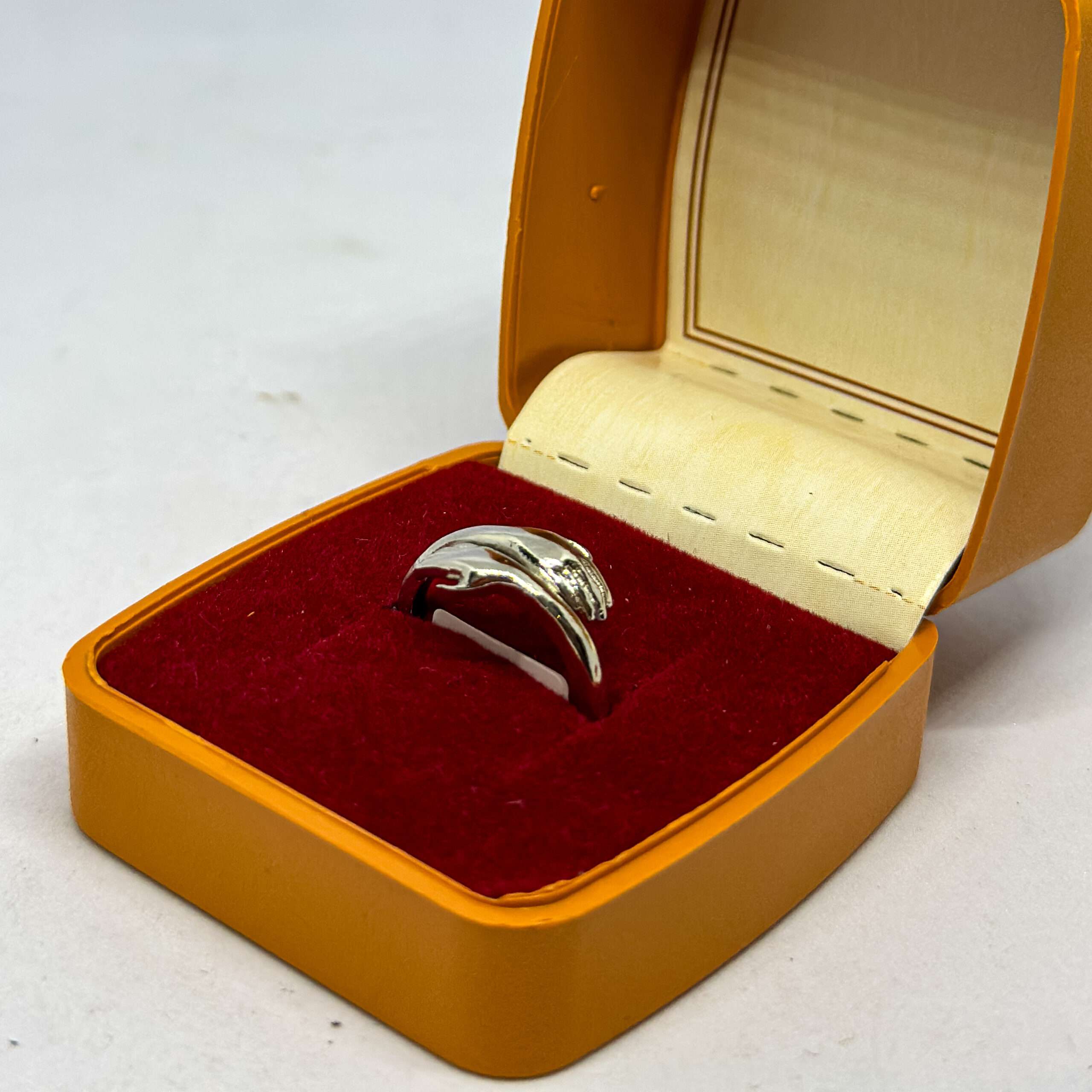 Hug Ring (Size:12)(CODE: VSNCGR059), Girls Ring, 925 Sterling silver. - Image 3