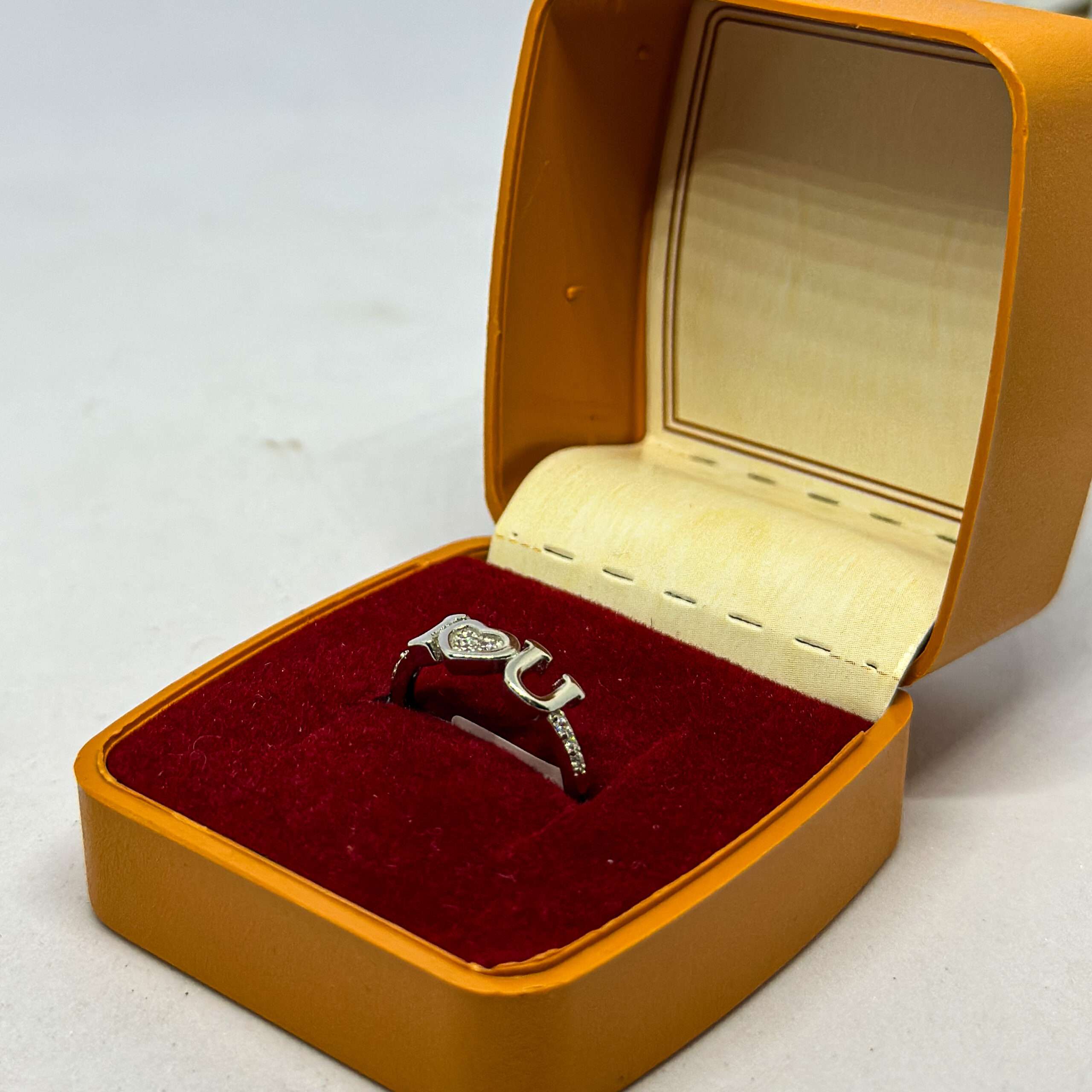 Love Ring (Size:9)(CODE: VSNCGR072), Girls Ring, 925 Sterling silver. - Image 3