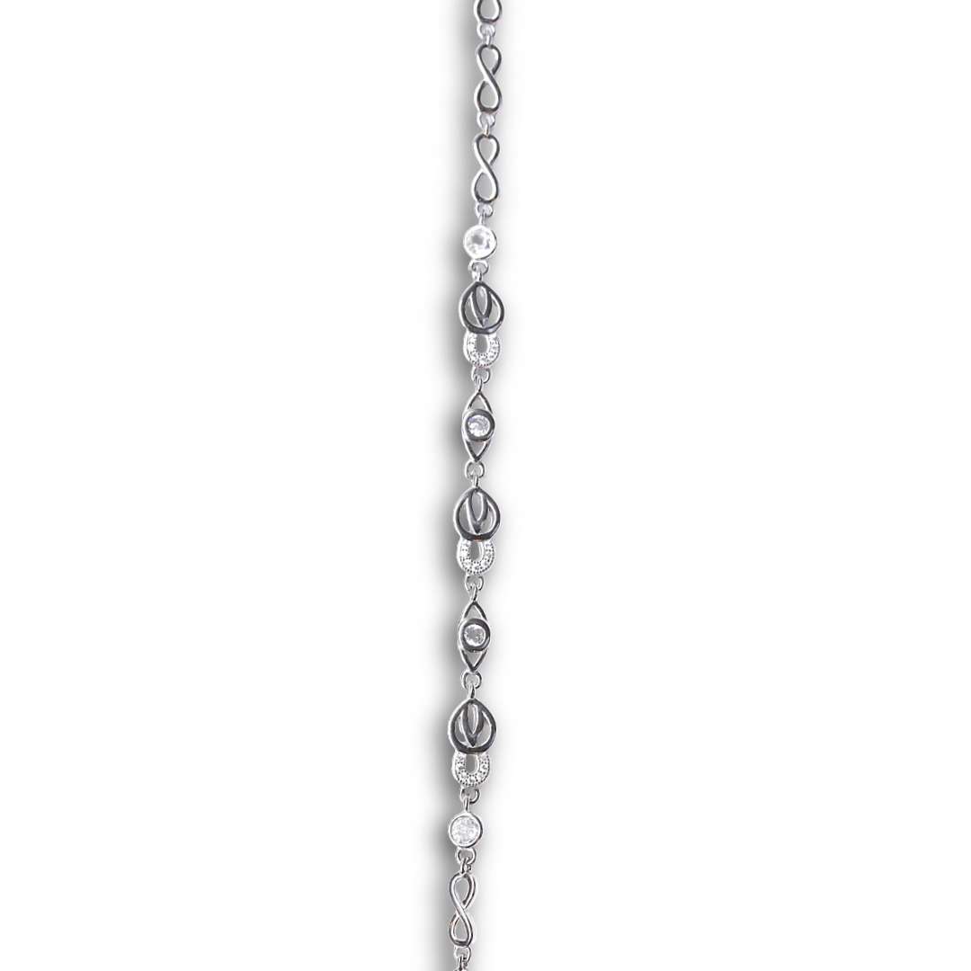 Stoned Bracelet for girls ,(CODE:VSNCGSB006),925 Sterling silver