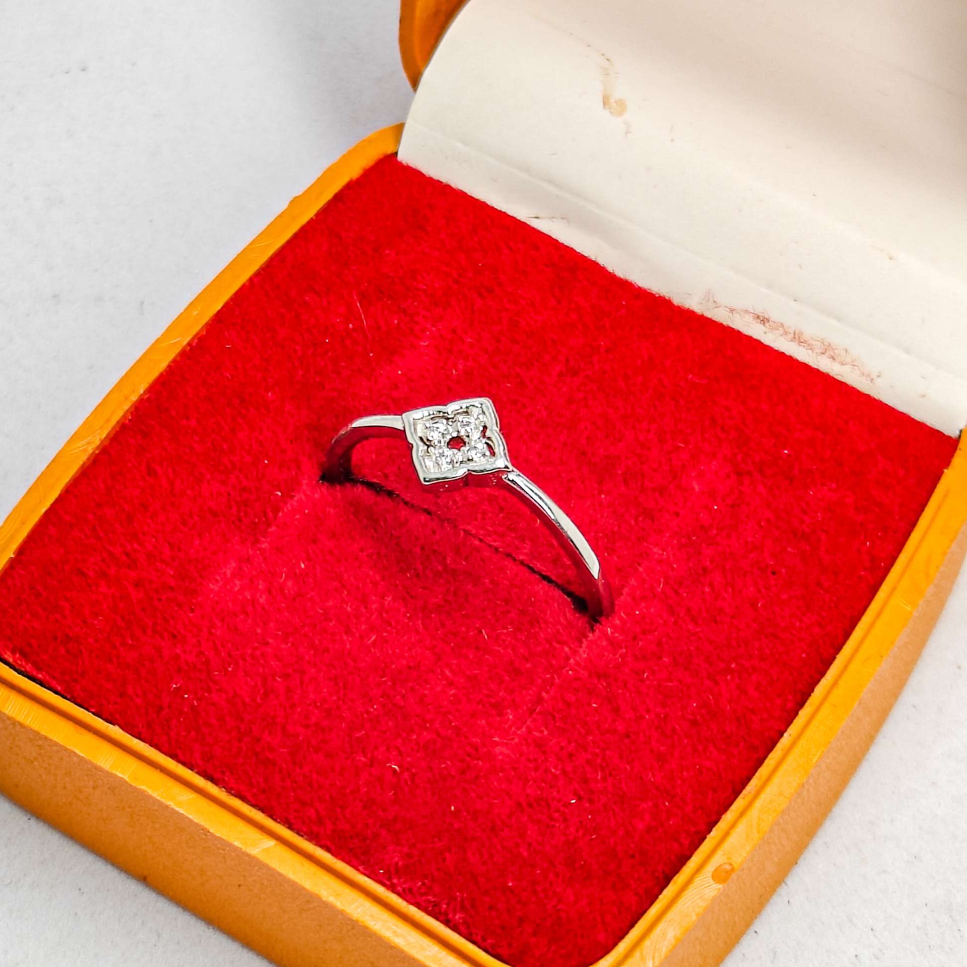 Flower Ring (Size:7)(CODE: VSNCGR028), Girls Ring, 925 Sterling silver. - Image 3