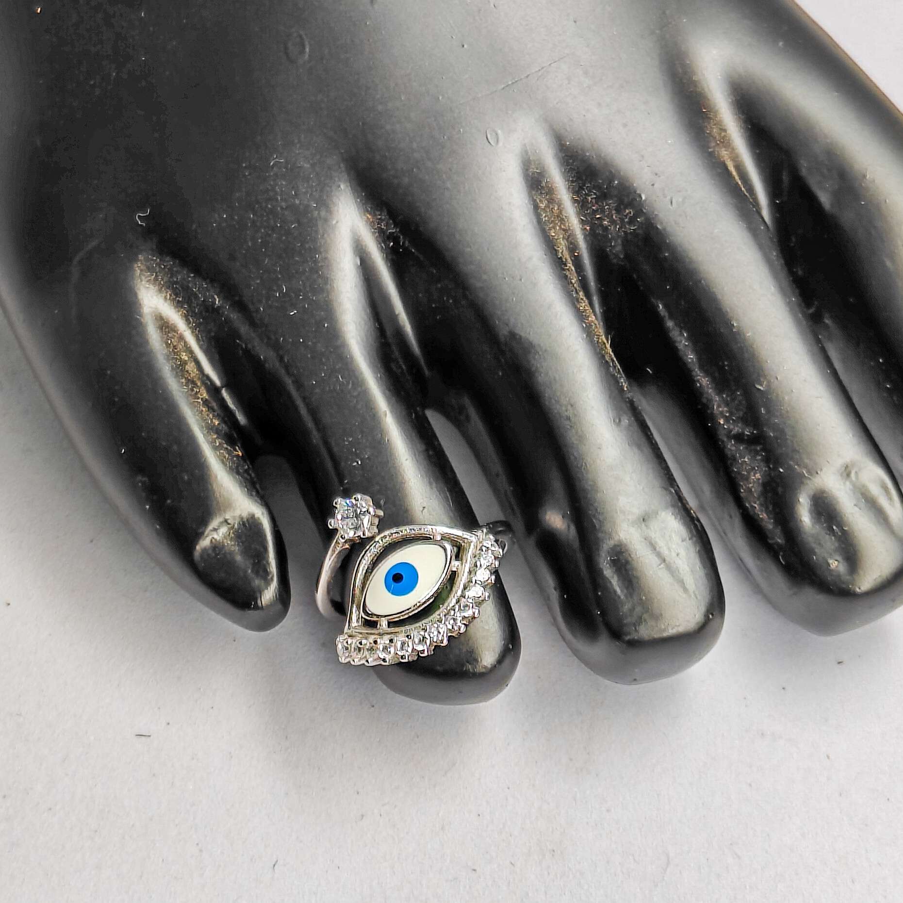 Evil Eye Toe Ring (CODE: VSNCTR007) For Girls S925 Sterling Silver.