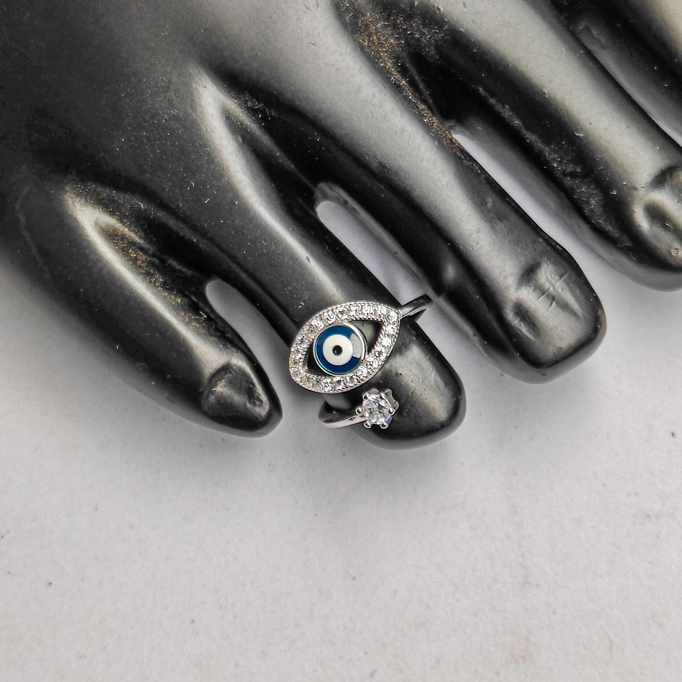 Evil Eye Toe Ring (CODE: VSNCTR009) For Girls S925 Sterling Silver.