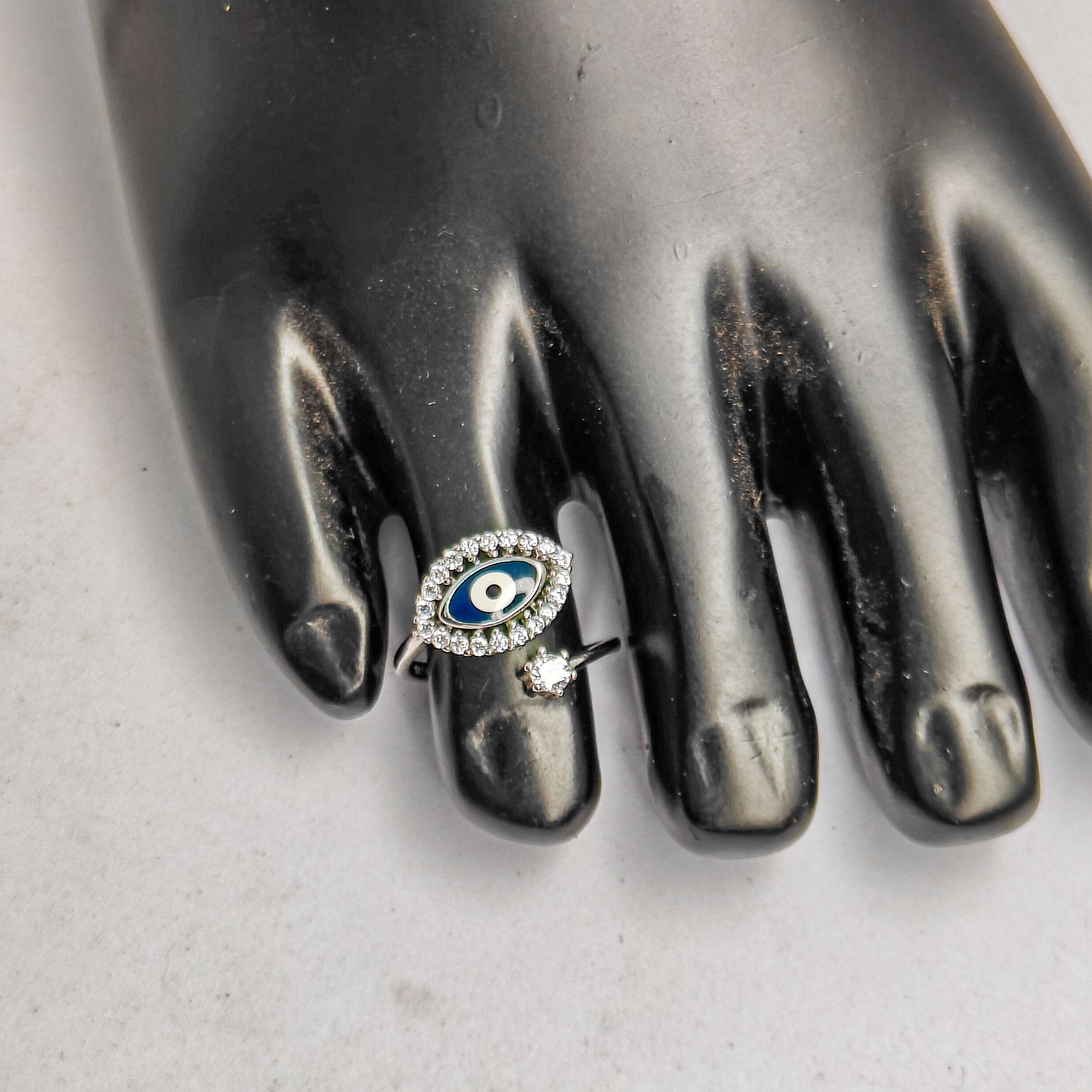 Evil Eye Toe Ring (CODE: VSNCTR010) For Girls S925 Sterling Silver.