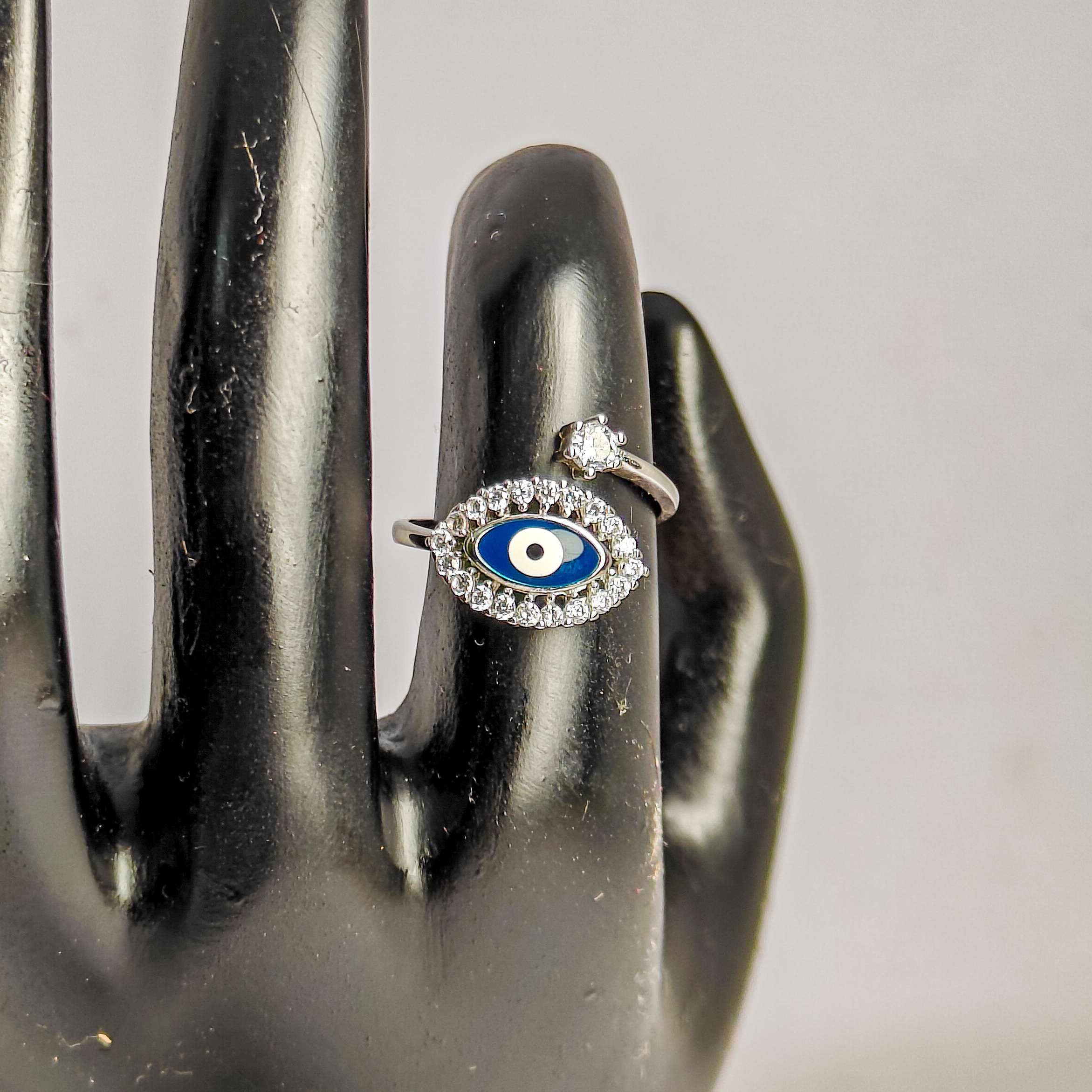 Evil Eye Girls Ring ,(CODE:VSNCGR087 )S925 Sterling Silver