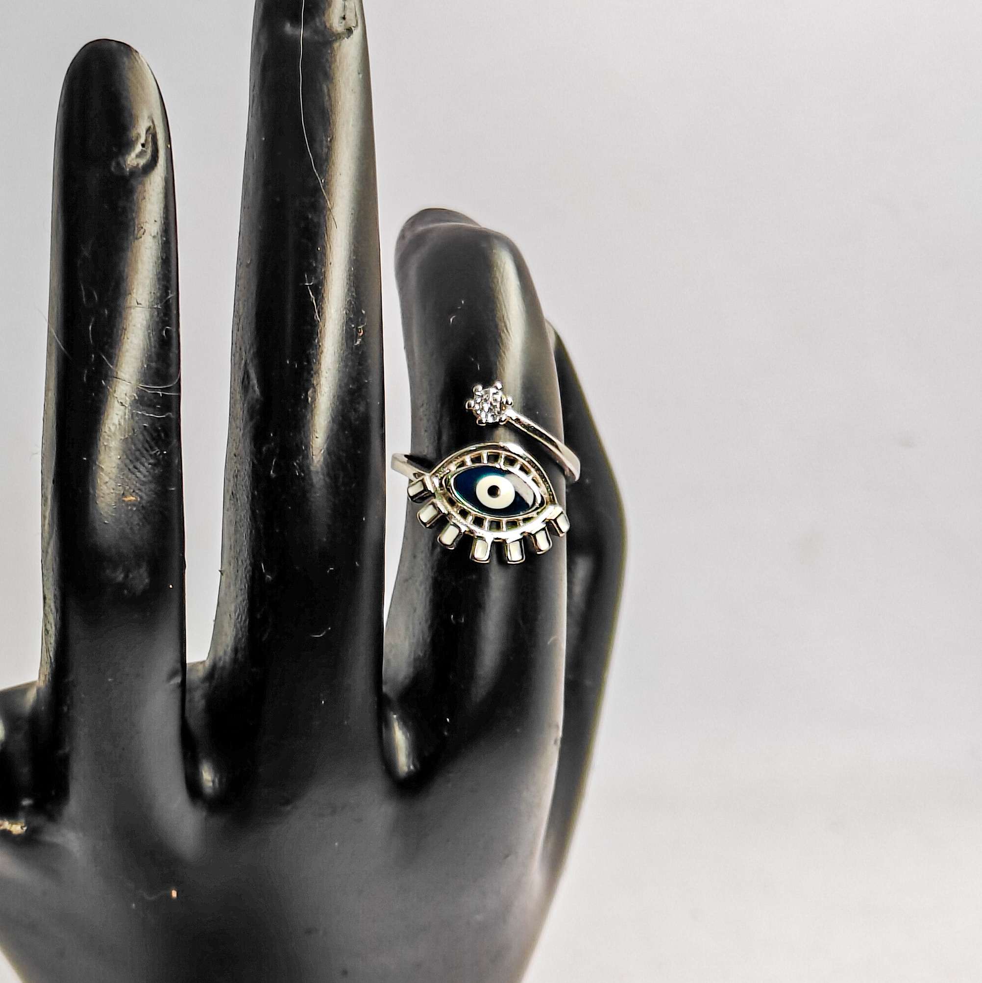 Evil Eye Girls Ring ,(CODE:VSNCGR086 )S925 Sterling Silver