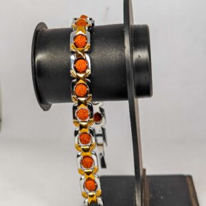 Rudraksham Bracelet (CODE:  VSNCMB015 )S800 Silver