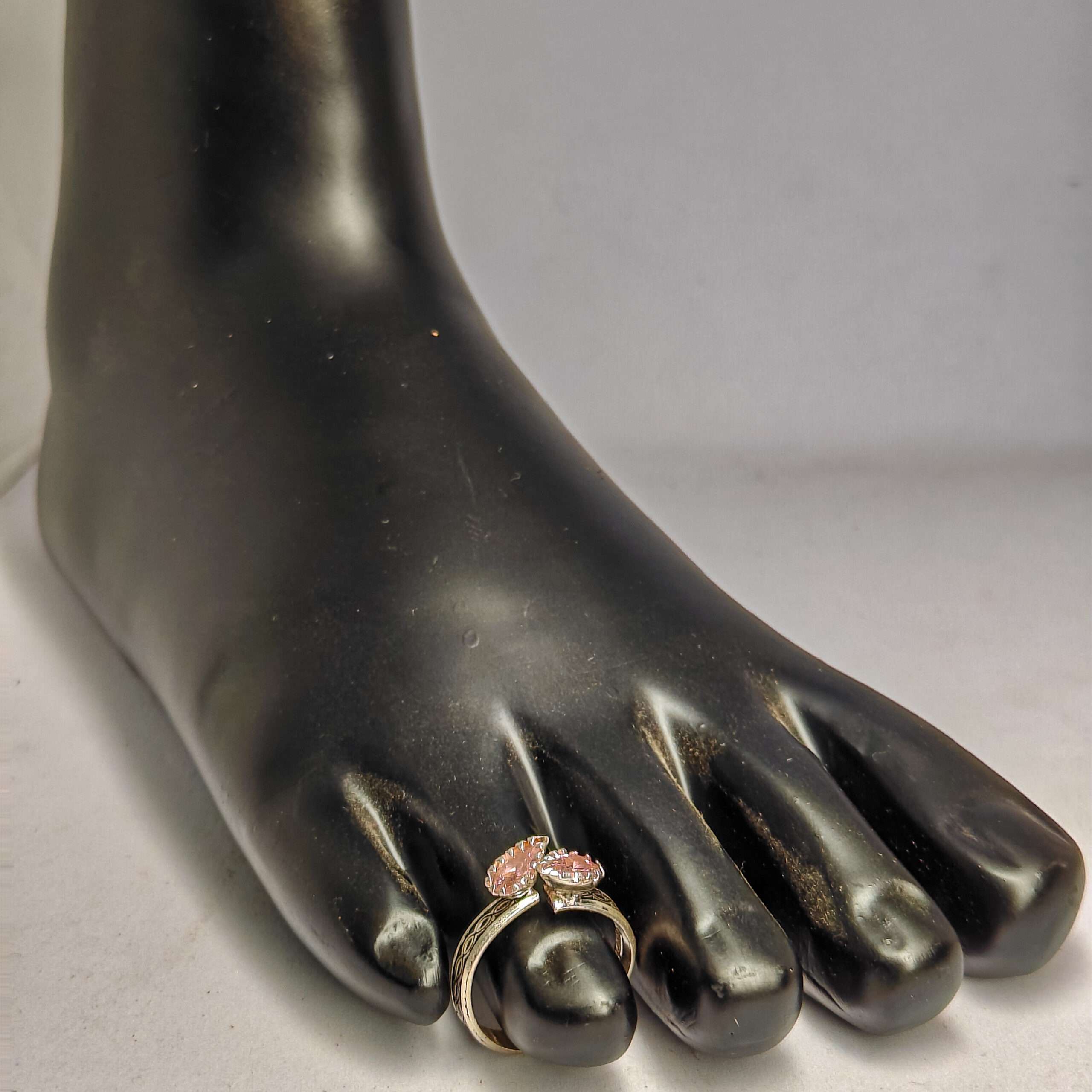 Fancy Toe Ring For Girls ,(CODE:VSNCTR013), S800 Silver