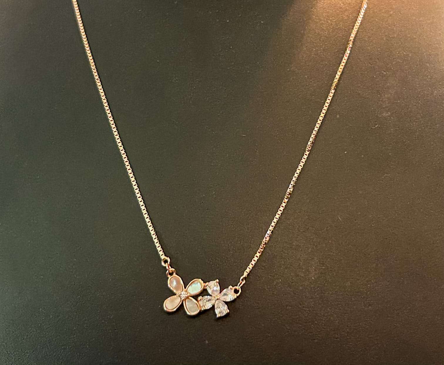 Rose Gold Chain And Locket Set for girls (CODE: VSNCRGCS020), 925 Sterling silver - Image 2