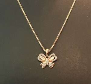 Rose Gold Chain And Locket Set for girls (CODE: VSNCRGCS026), 925 Sterling silver