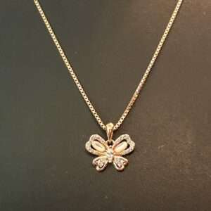 Rose Gold Chain And Locket Set for girls (CODE: VSNCRGCS026), 925 Sterling silver