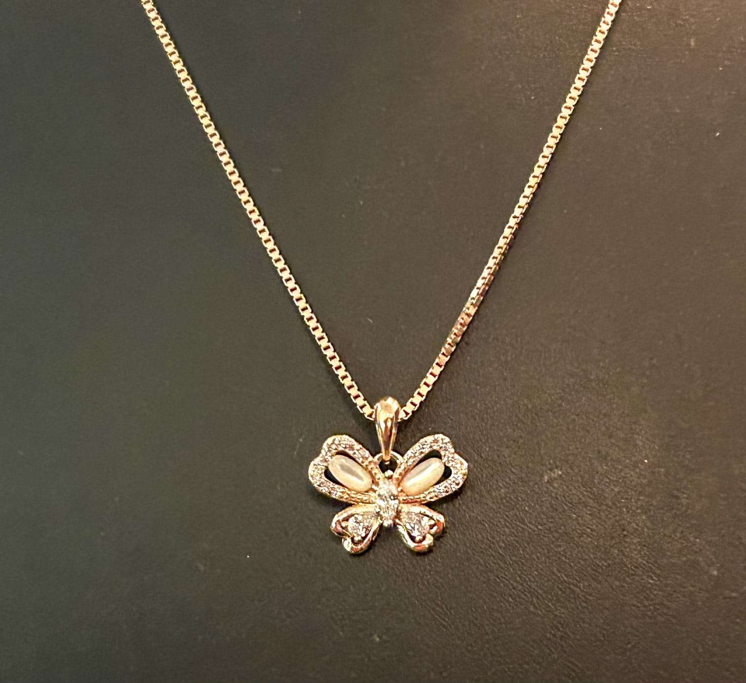 Rose Gold Chain And Locket Set for girls (CODE: VSNCRGCS026), 925 Sterling silver