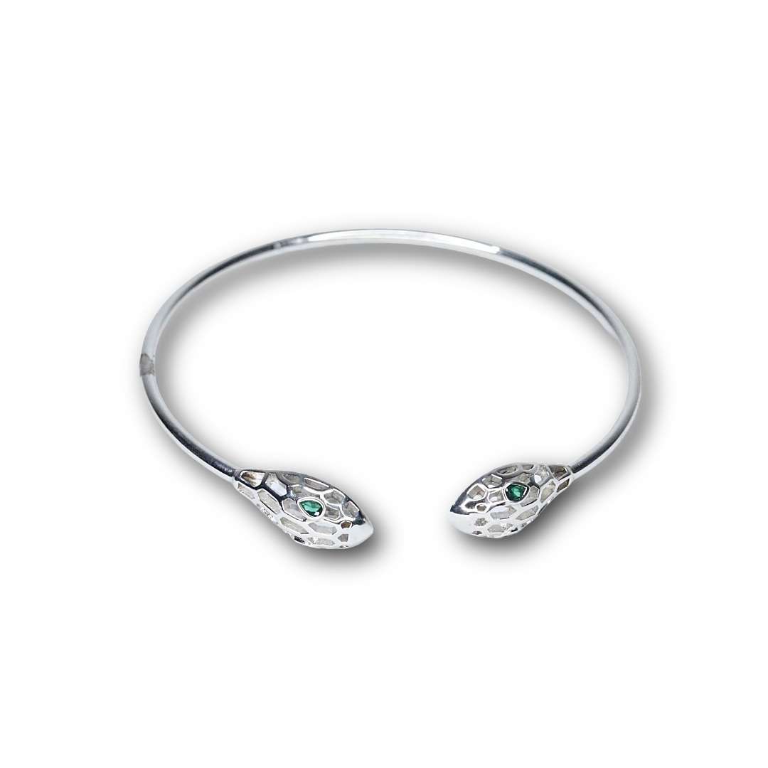Matt Flex OX Kada for girls (CODE: VSNCMFK010), Adjustable Plain Pipe Kada, 925 Sterling silver.