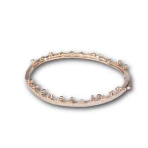 Rose Gold Plated Kada for girls (CODE: VSNCRGK005), 925 Sterling silver.