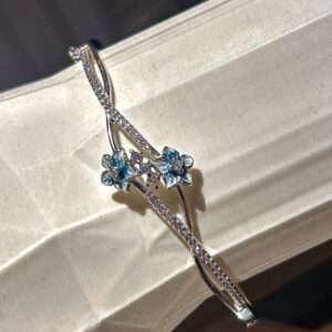 Silver Kada for girls (CODE: VSNCGSK010), 925 Sterling silver.