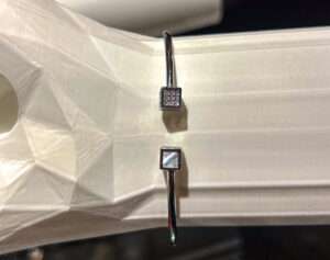 Matt Flex OX Kada for girls (CODE: VSNCMFK007), Adjustable Plain Pipe Kada, 925 Sterling silver.