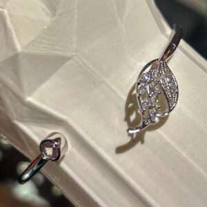 Matt Flex OX Kada for girls (CODE: VSNCMFK006), Adjustable Plain Pipe Kada, 925 Sterling silver.