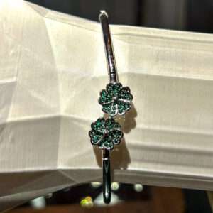 Matt Flex OX Kada for girls (CODE: VSNCMFK016), Adjustable Plain Pipe Kada, 925 Sterling Silver.