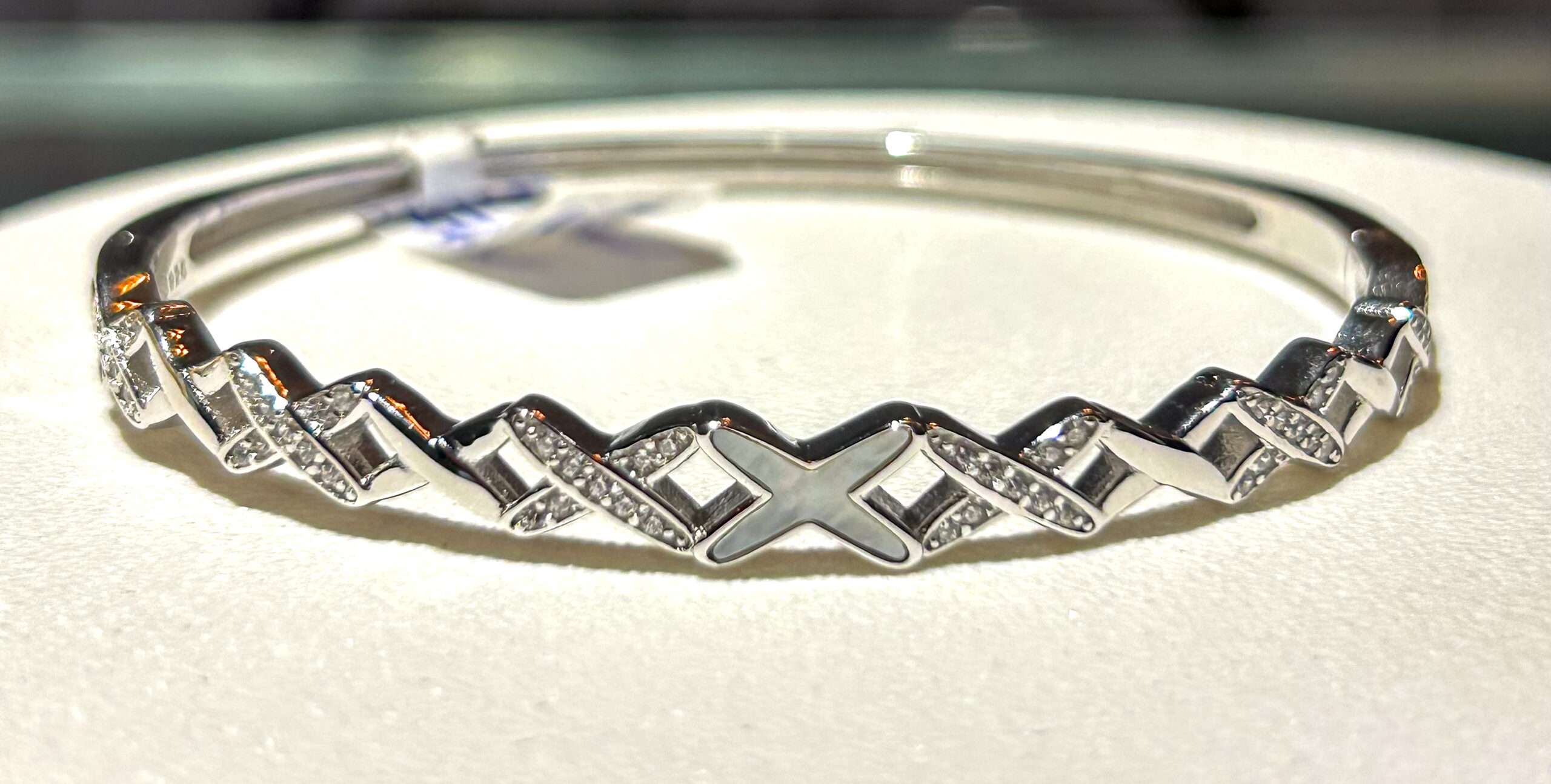 Silver Kada for girls (CODE: VSNCGSK012), 925 Sterling silver. - Image 2