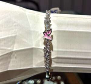 Silver Kada for girls (CODE: VSNCGSK007), 925 Sterling silver.