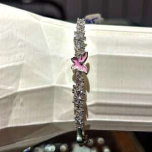 Silver Kada for girls (CODE: VSNCGSK007), 925 Sterling silver.