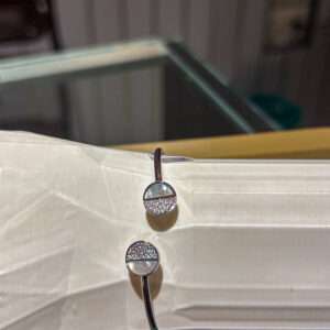 Matt Flex OX Kada for girls (CODE: VSNCMFK009), Adjustable Plain Pipe Kada, 925 Sterling Silver.