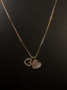 Rose Gold Chain And Locket Set for girls (CODE: VSNCRGCS031), 925 Sterling silver