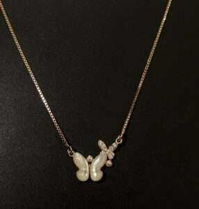 Rose Gold Chain And Locket Set for girls (CODE: VSNCRGCS021), 925 Sterling silver