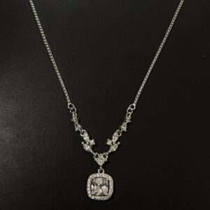 Silver Chain And Locket Set for girls (CODE: VSNCSCS024), 925 Sterling silver.