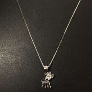 Silver Chain And Locket Set for girls (CODE: VSNCSCS027), 925 Sterling silver.