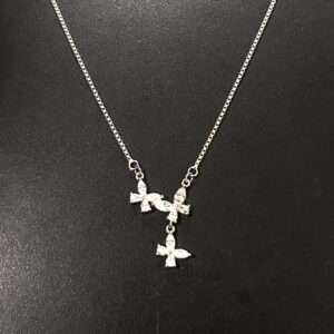 Silver Chain And Locket Set for girls (CODE: VSNCSCS019), 925 Sterling silver.