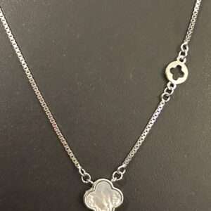 Silver Chain And Locket Set for girls (CODE: VSNCSCS023), 925 Sterling silver.