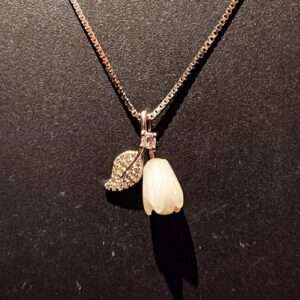 Silver Chain And Locket Set for girls (CODE: VSNCSCS032), 925 Sterling silver.