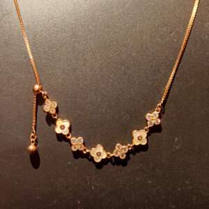 Rose Gold Chain And Locket Set for girls (CODE: VSNCRGCS018), 925 Sterling silver