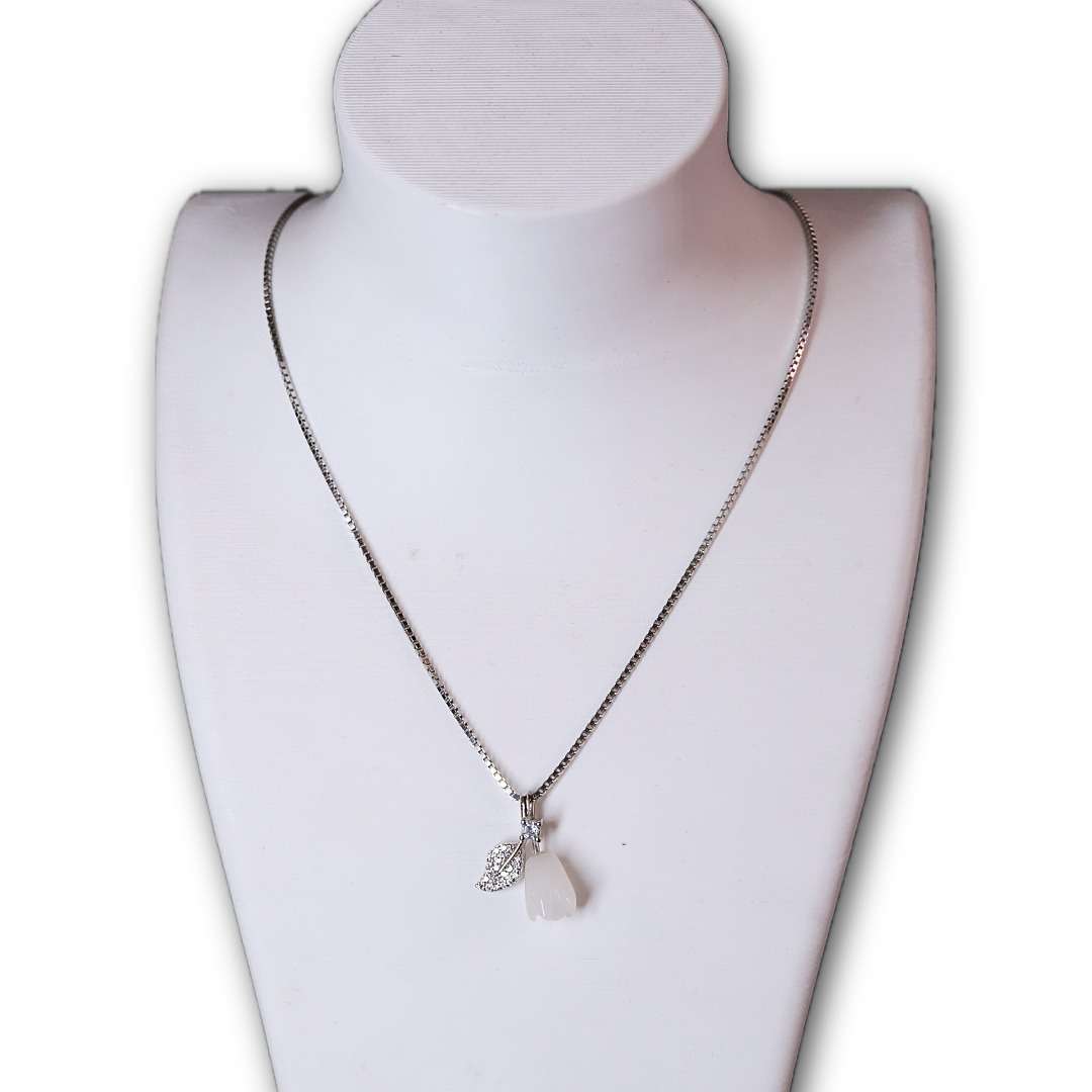 Silver Chain And Locket Set for girls (CODE: VSNCSCS032), 925 Sterling silver. - Image 2