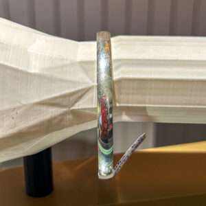 Men’s Silver Kada, Size:{2.12} (VSNCMK016), S800 Silver.